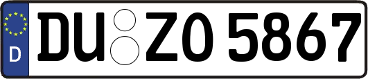 DU-ZO5867