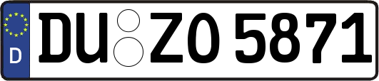 DU-ZO5871