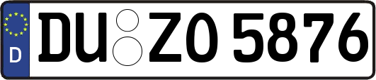 DU-ZO5876