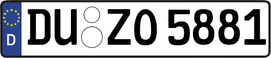 DU-ZO5881