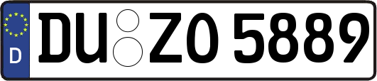 DU-ZO5889