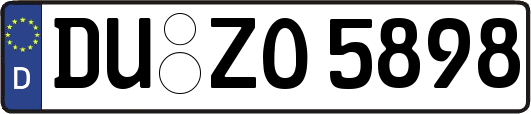 DU-ZO5898