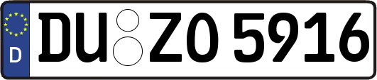 DU-ZO5916