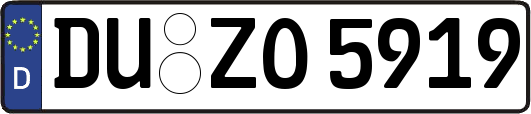 DU-ZO5919