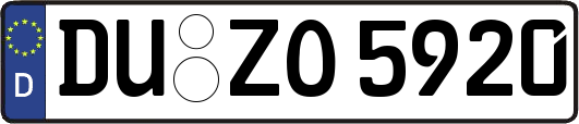 DU-ZO5920