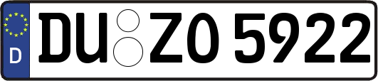 DU-ZO5922