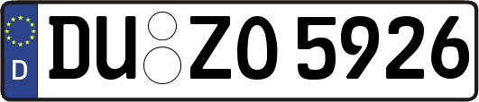 DU-ZO5926