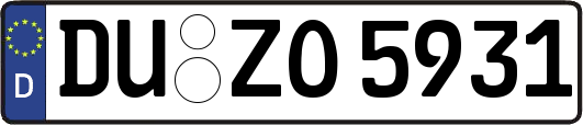 DU-ZO5931