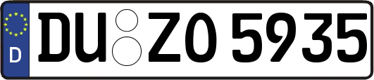 DU-ZO5935