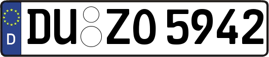 DU-ZO5942