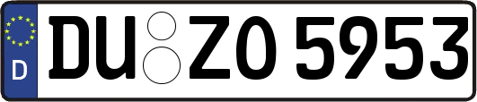 DU-ZO5953