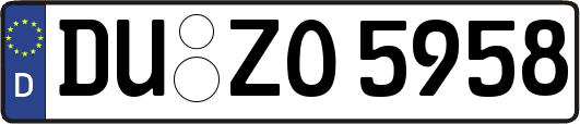 DU-ZO5958