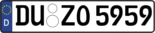 DU-ZO5959