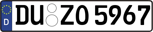 DU-ZO5967