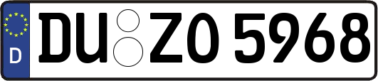 DU-ZO5968