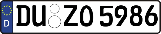 DU-ZO5986