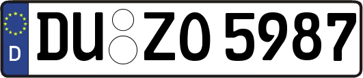 DU-ZO5987