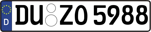 DU-ZO5988