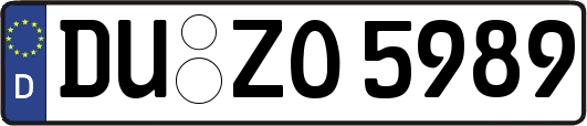 DU-ZO5989