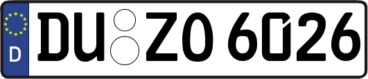 DU-ZO6026