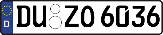 DU-ZO6036