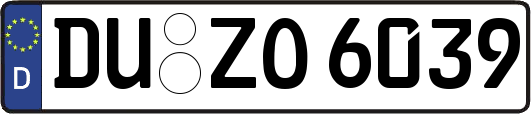 DU-ZO6039