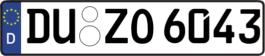 DU-ZO6043