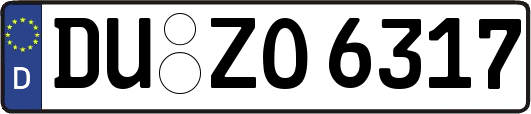DU-ZO6317