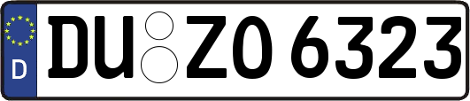 DU-ZO6323