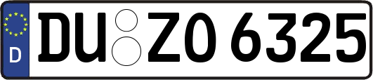 DU-ZO6325