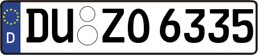 DU-ZO6335