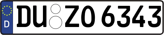DU-ZO6343