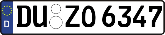 DU-ZO6347