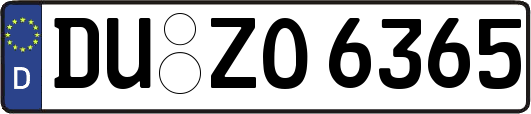 DU-ZO6365