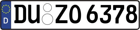 DU-ZO6378