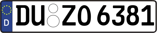 DU-ZO6381