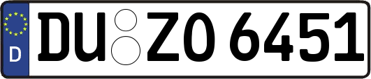 DU-ZO6451
