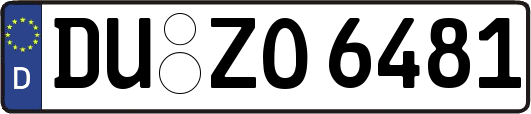 DU-ZO6481