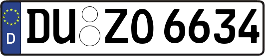 DU-ZO6634