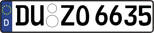 DU-ZO6635