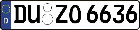 DU-ZO6636