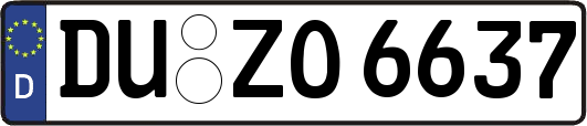 DU-ZO6637