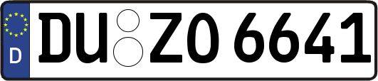 DU-ZO6641