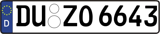 DU-ZO6643
