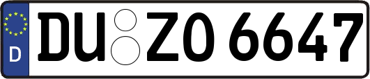 DU-ZO6647