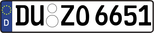 DU-ZO6651