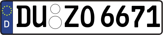 DU-ZO6671