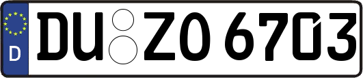 DU-ZO6703