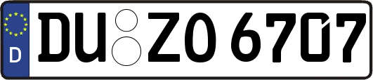 DU-ZO6707