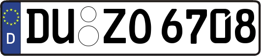 DU-ZO6708
